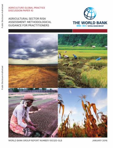 Agricultural sector risk assessment: methodological guidance for practitioners